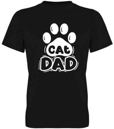 G-graphics T-Shirt Cat Dad Herren T-Shirt, mit trendigem Frontprint, Aufdruck auf der Vorderseite, Spruch/Sprüche/Print/Motiv, für jung & alt
