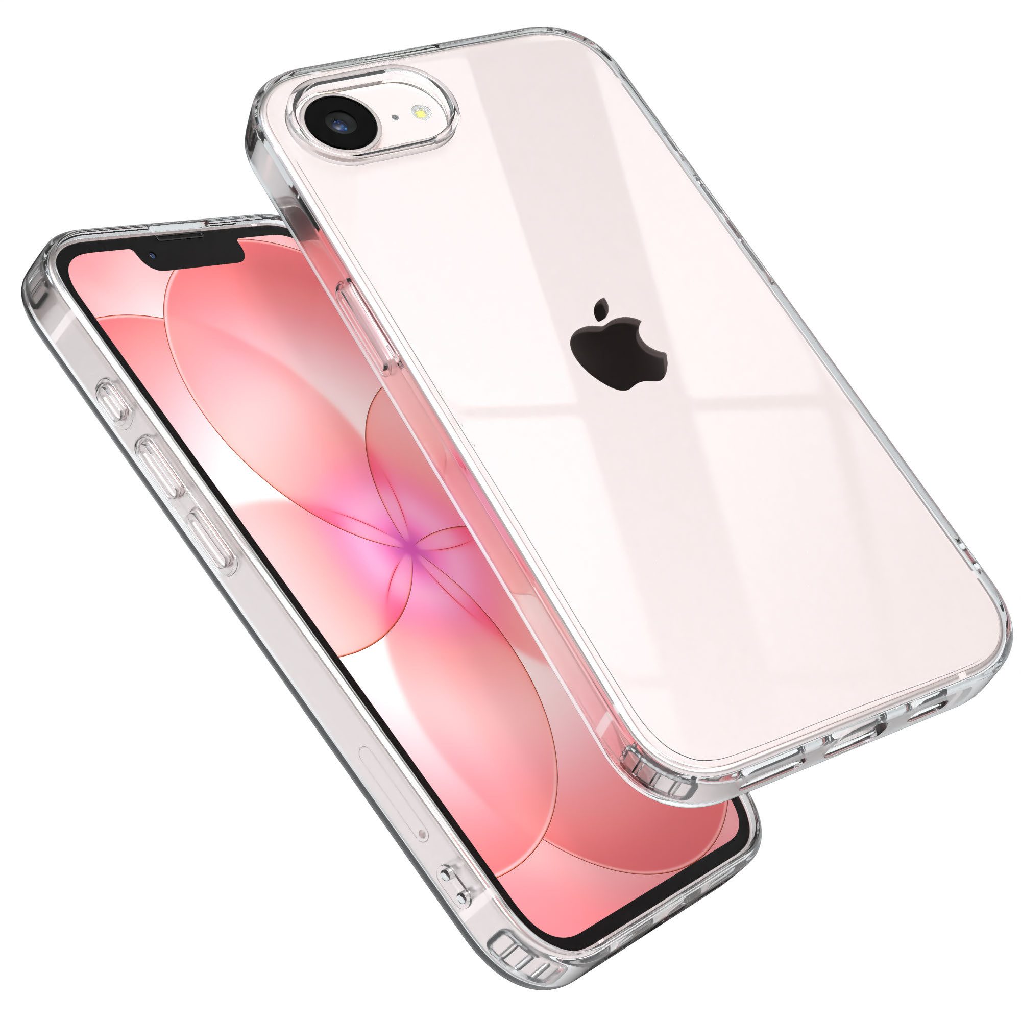 EAZY CASE Handyhülle TPU Hülle für Apple iPhone 17e 6,1 Zoll, Schutzhülle Kameraschutz Silikonhülle Transparent Handyhülle Slimcover