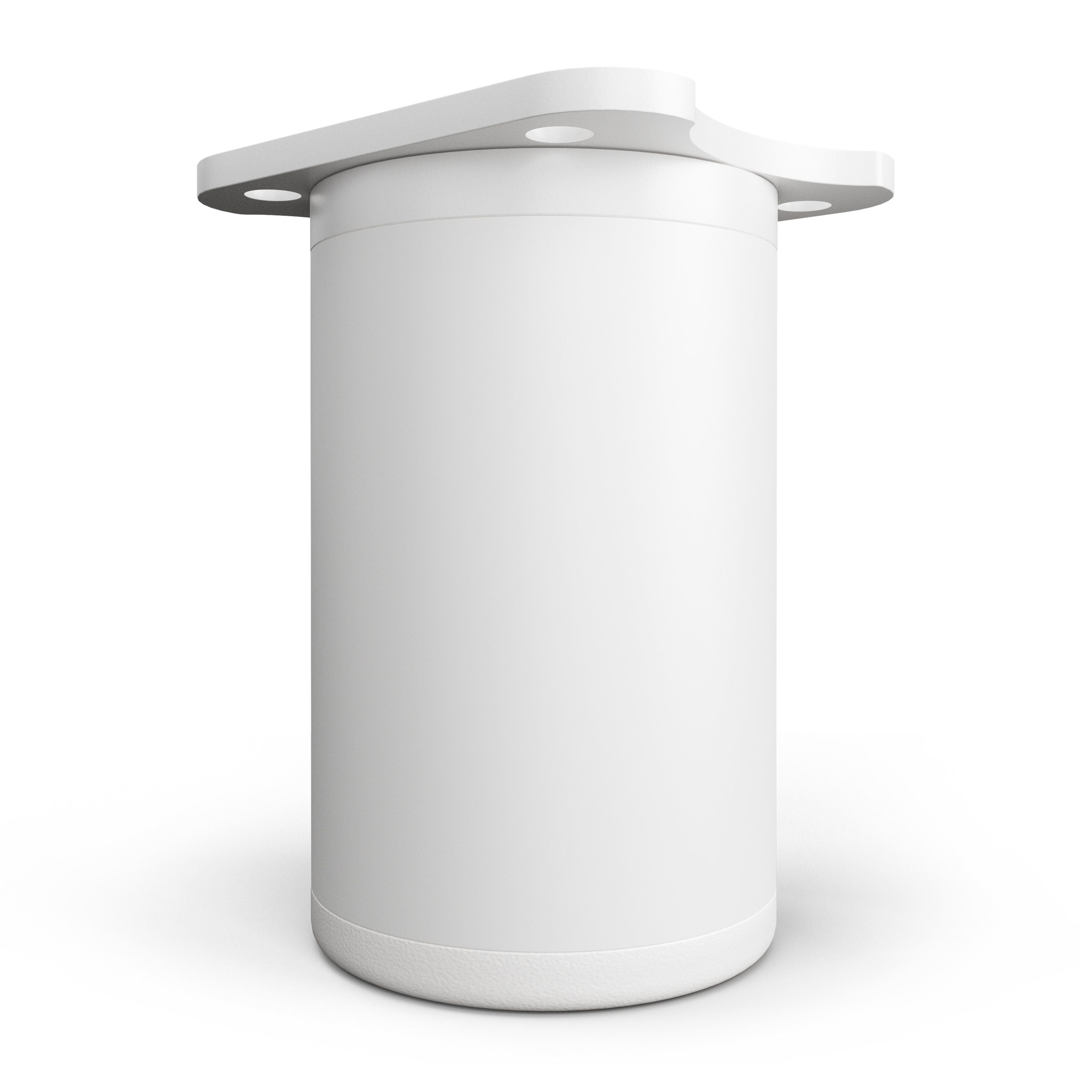 sossai® Möbelfuß Runde Schrankfüße, 4er & 8er Set, höhenverstellbar, (4-St), Farbe: Weiß