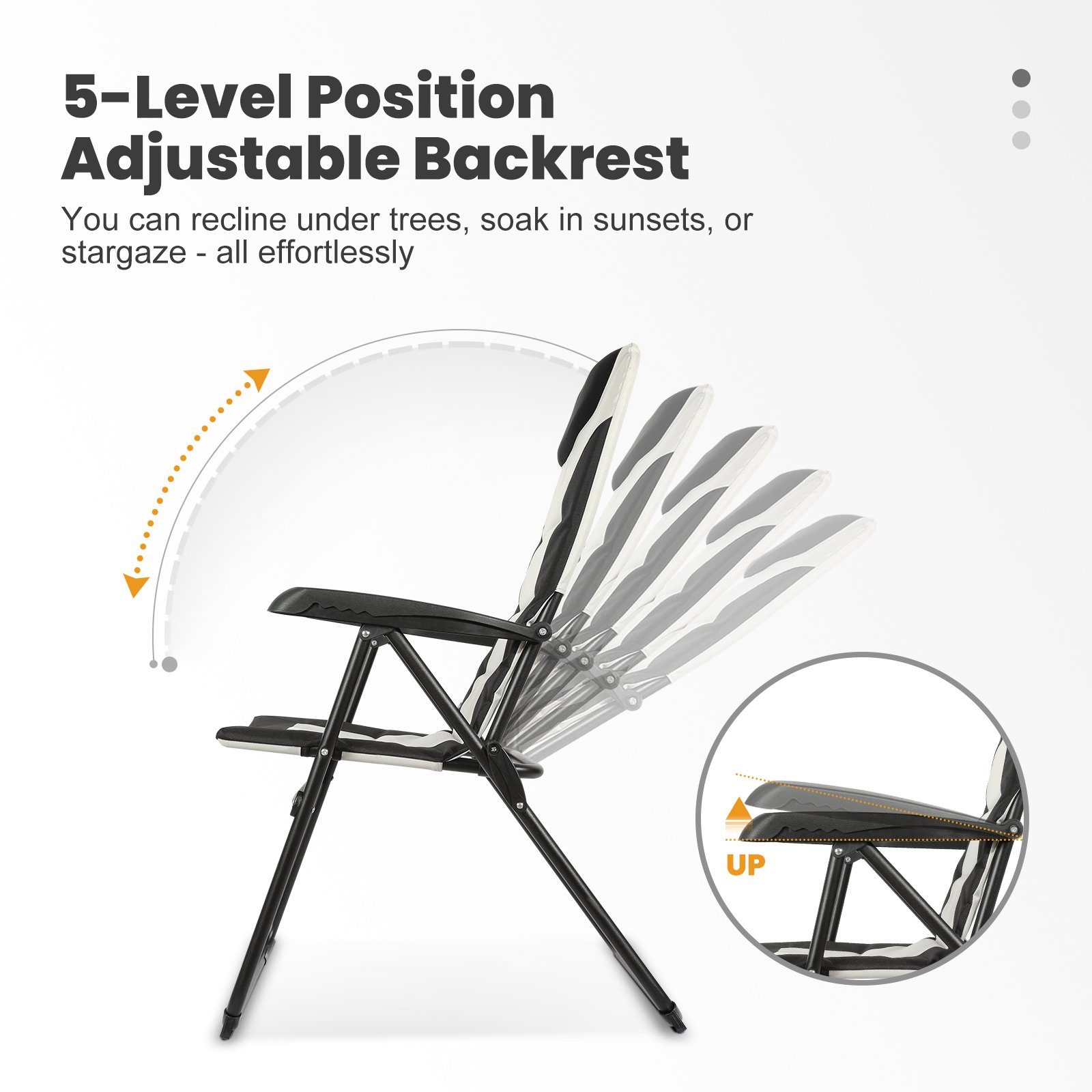 HOMECALL Campingstuhl Gartenstuhl Anglerstuhl Faltsessel Klappstuhl für Woh günstig online kaufen