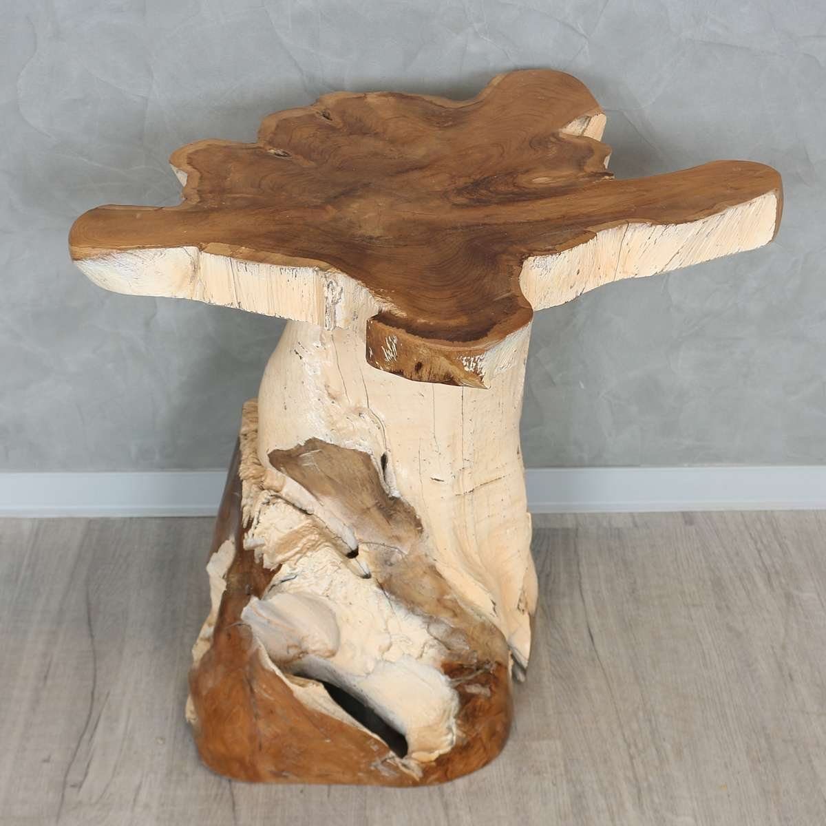 Tische 2, Oriental Wurzel Unikat Nr. Couchtisch Handarbeit cm 60 Teak Galerie