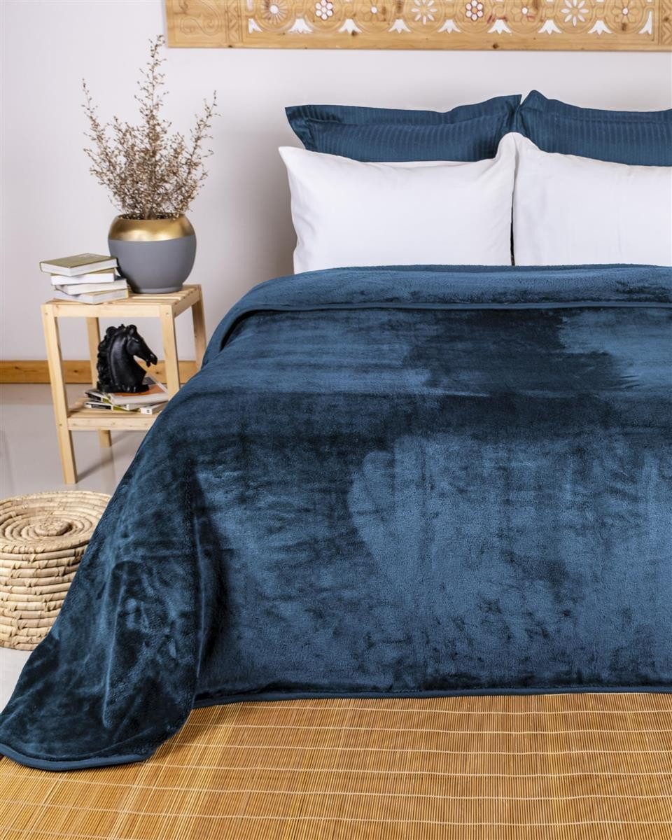 Wohndecke Cashmere-Feeling Kuscheldecke super weich & flauschig – Fleecedecke, Gräfenstayn, dicke & warme Sofadecke, Wohndecke & Tagesdecke - Überwurf Sofa, Cou – Bild 3 von 5