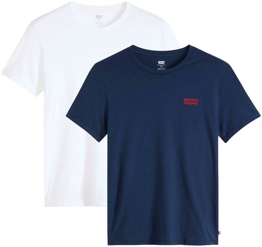 Levi's® Kurzarmshirt mit Levi's® Logo auf der Brust