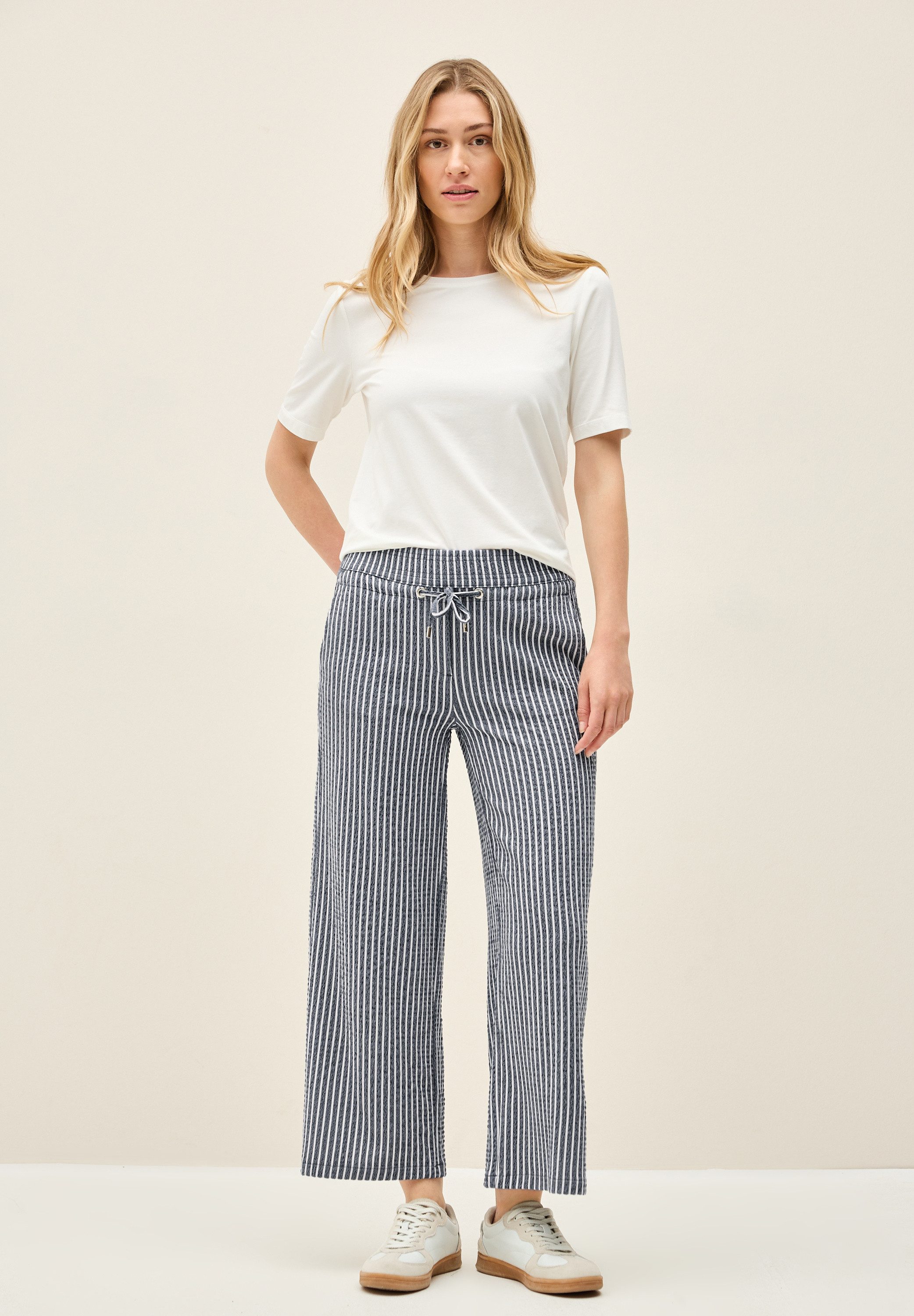 CECIL Stoffhose mit Wide Legs