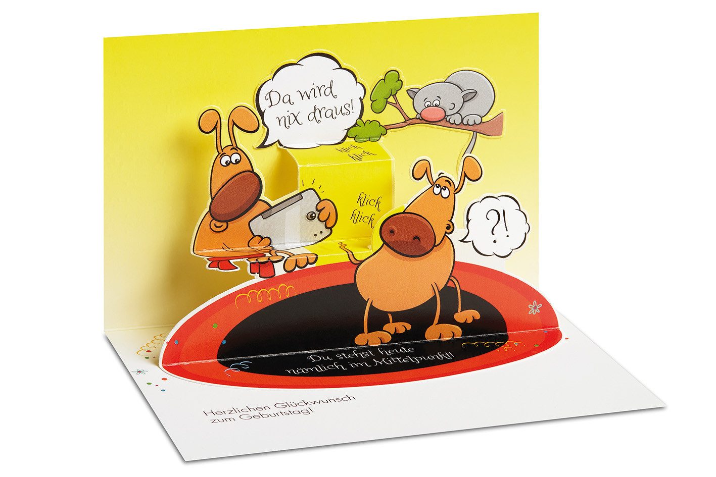 Thumbnail - BSB Grußkarten Geburtstag - PopUp-Card - Klappkarte mit 3D-Innenleben - Grußkarte