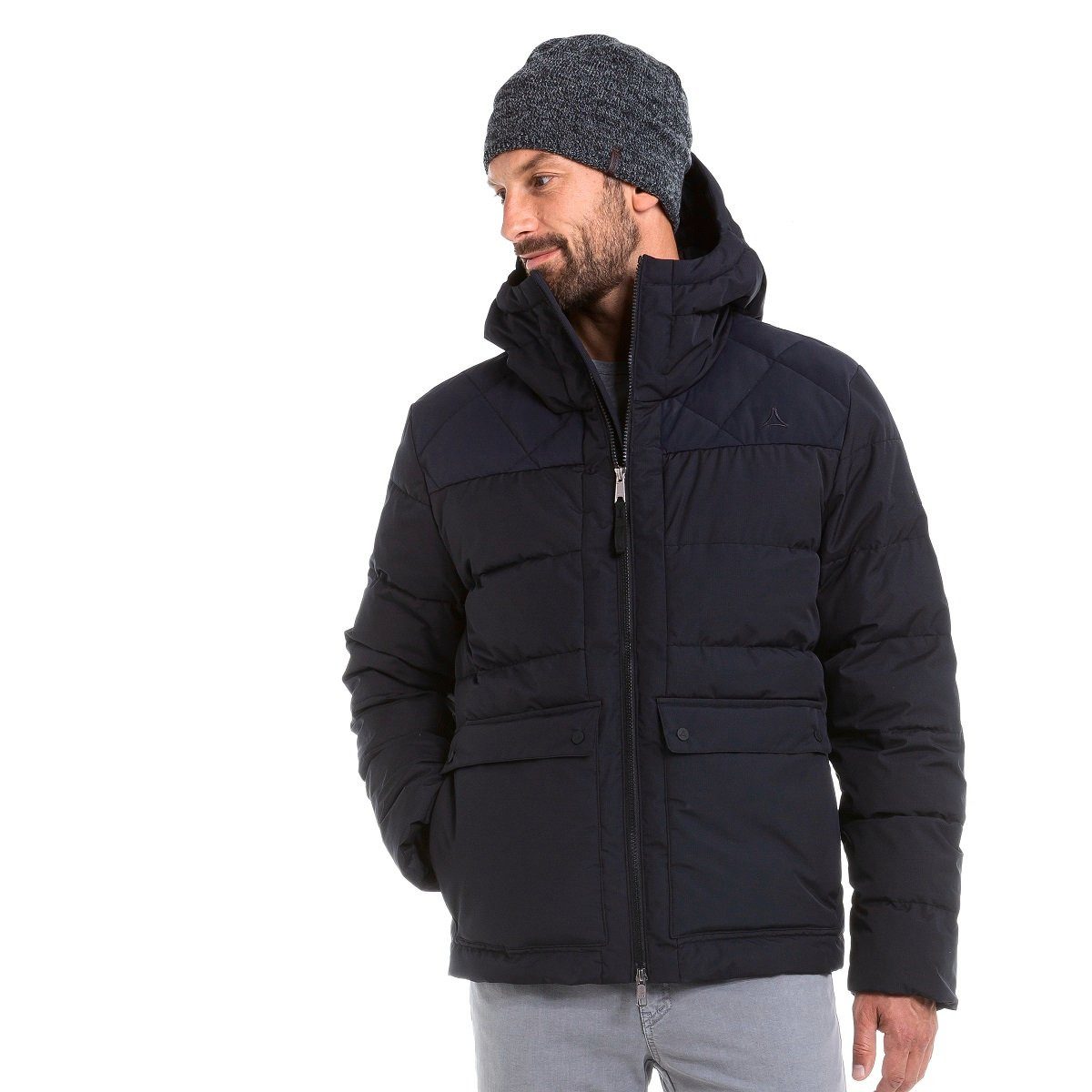 Schöffel Winterjacke Boston (wasserdicht, atmungsaktiv) schwarz Herren günstig online kaufen
