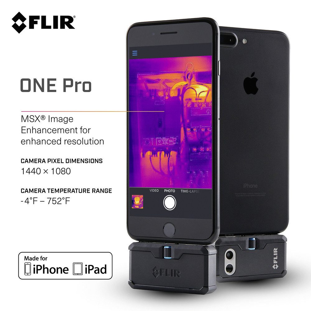 Flir Wärmebildkamera FLIR One Pro iOS USB-C Wärmebildkamera 8.7 Hz MSX®, One Pro iOS USB-C
