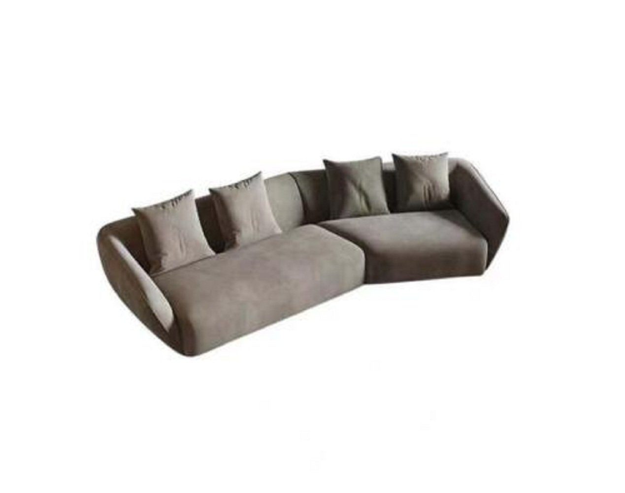 JVmoebel 4-Sitzer Exklusives luxuriöse 4-Sitzer-Sofa Stoffsitz moderne Textilmöbel, 1 Teile, Made in Europa