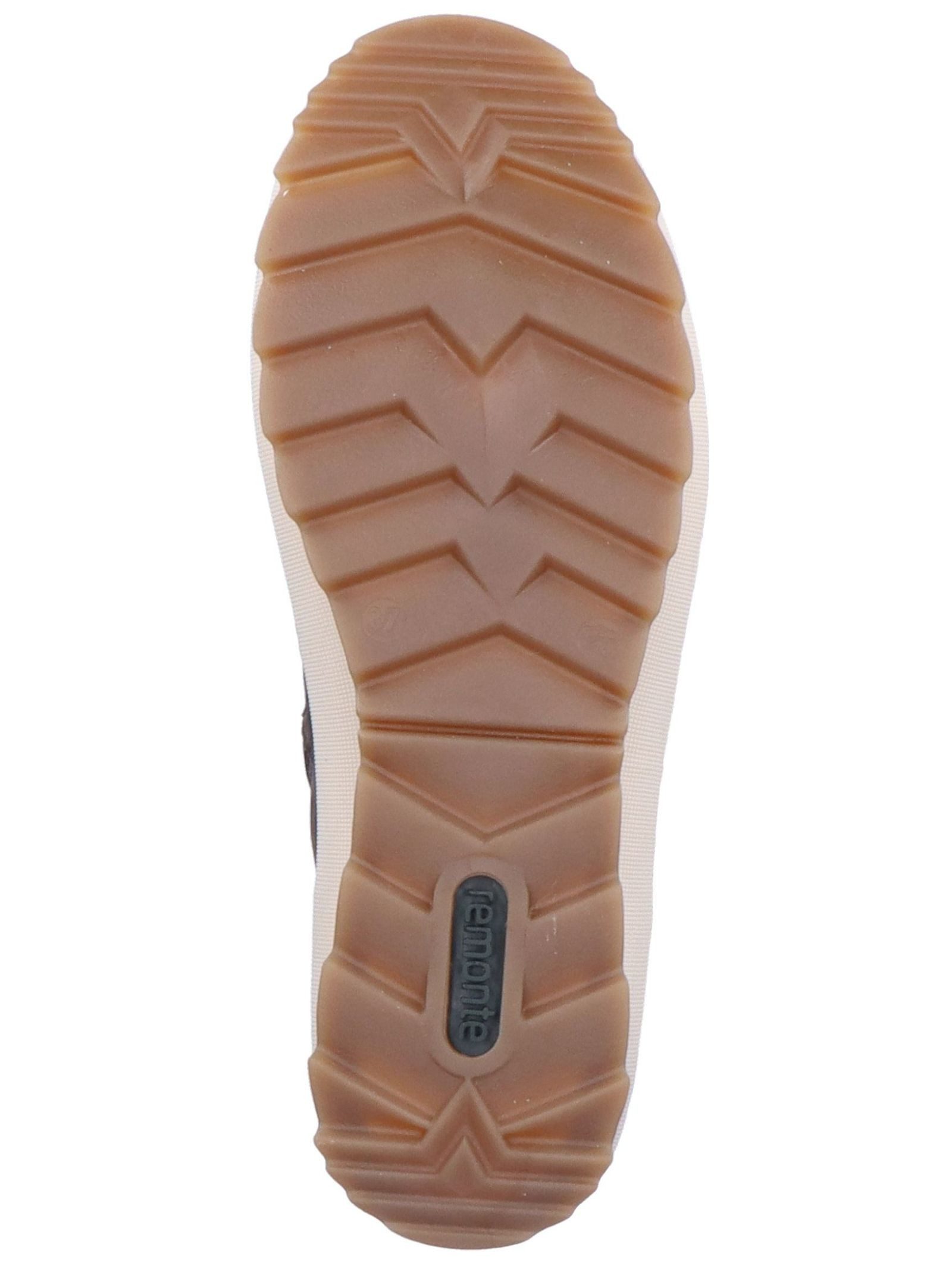 Remonte Remonte Stiefelette Veloursleder Schnürstiefelette