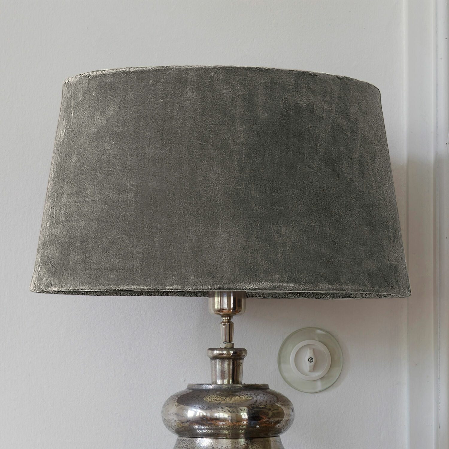 Mirabeau Lampenschirm Lampenschirm Boffas grau