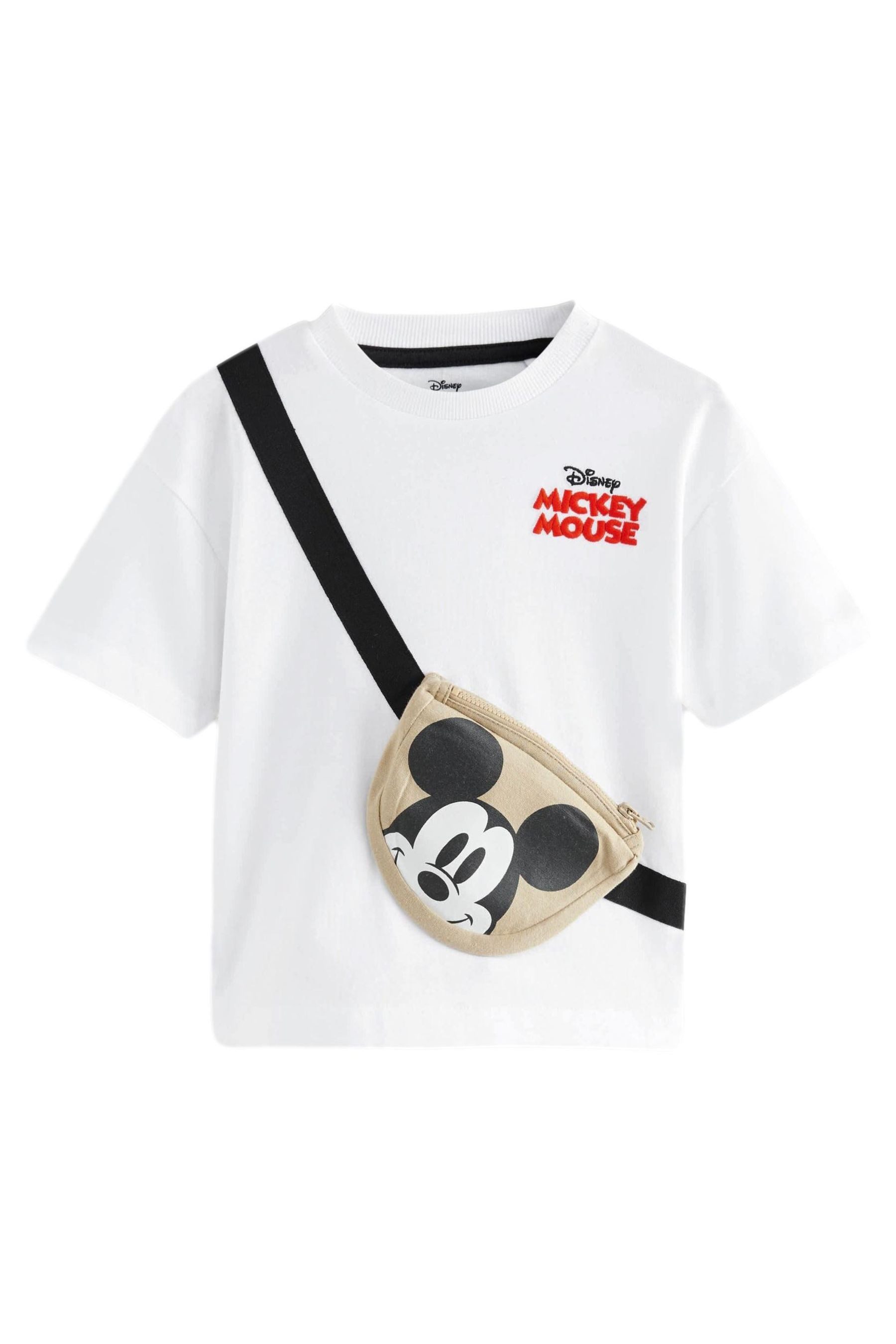 Next T-Shirt T-Shirt mit Gürteltasche, Mickey günstig online kaufen