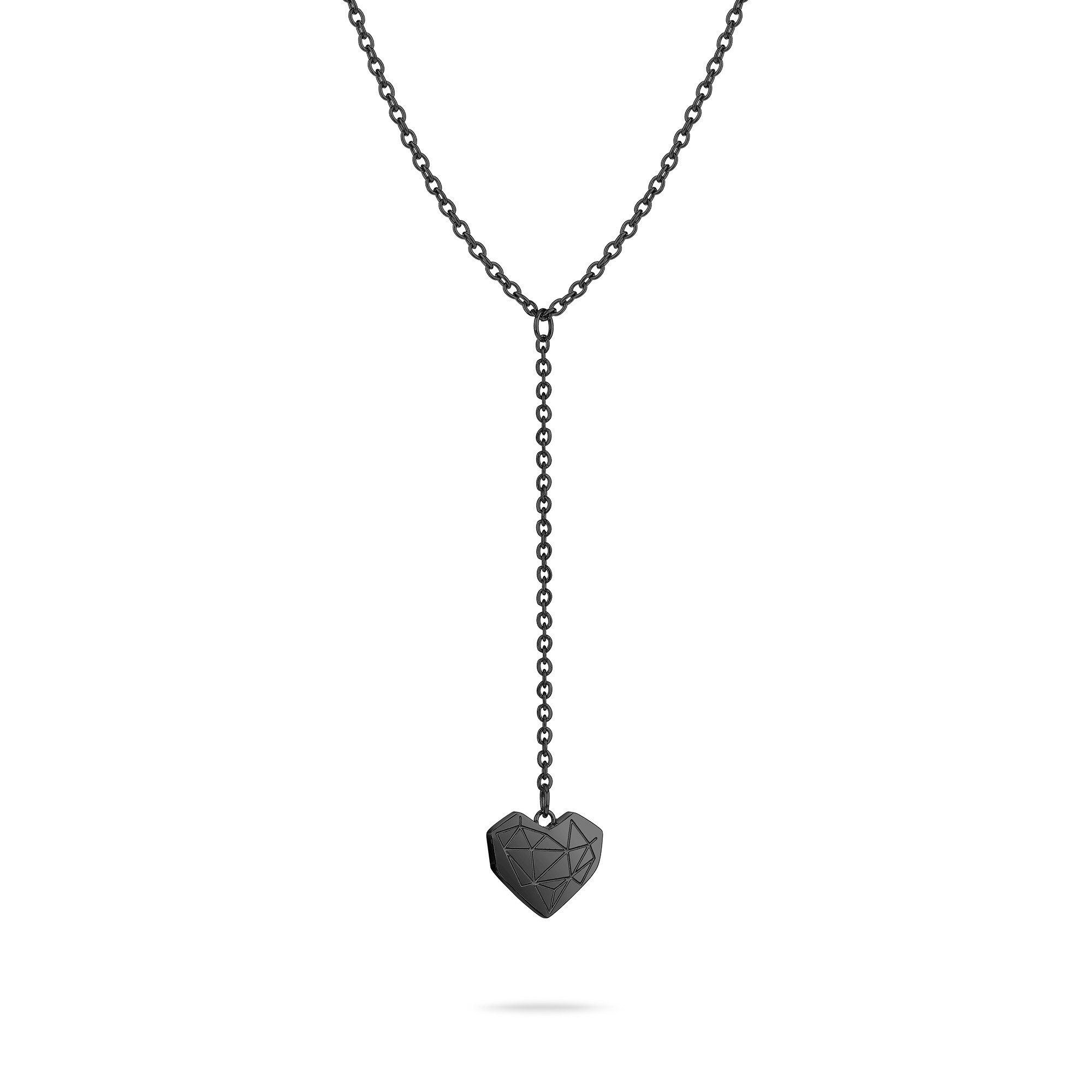 Kette mit Anhänger Broken Heart Edelstahl