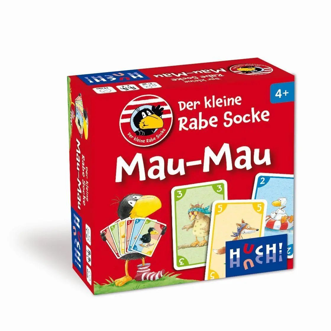 HUCH! Spiel Der kleine Rabe Socke - Mau Mau