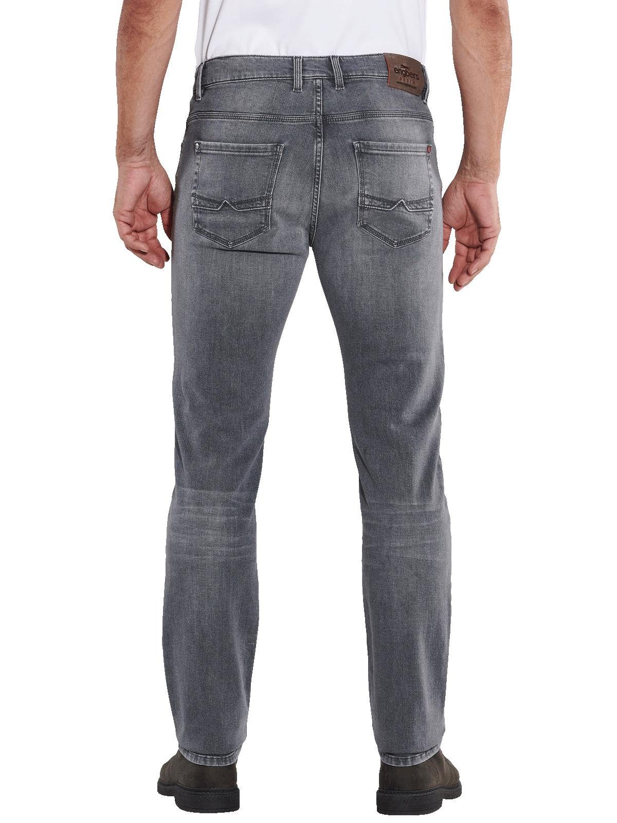 Engbers Stretch-Jeans engbers Herren Super-Stretch-Jeans slim fit, Grau günstig online kaufen