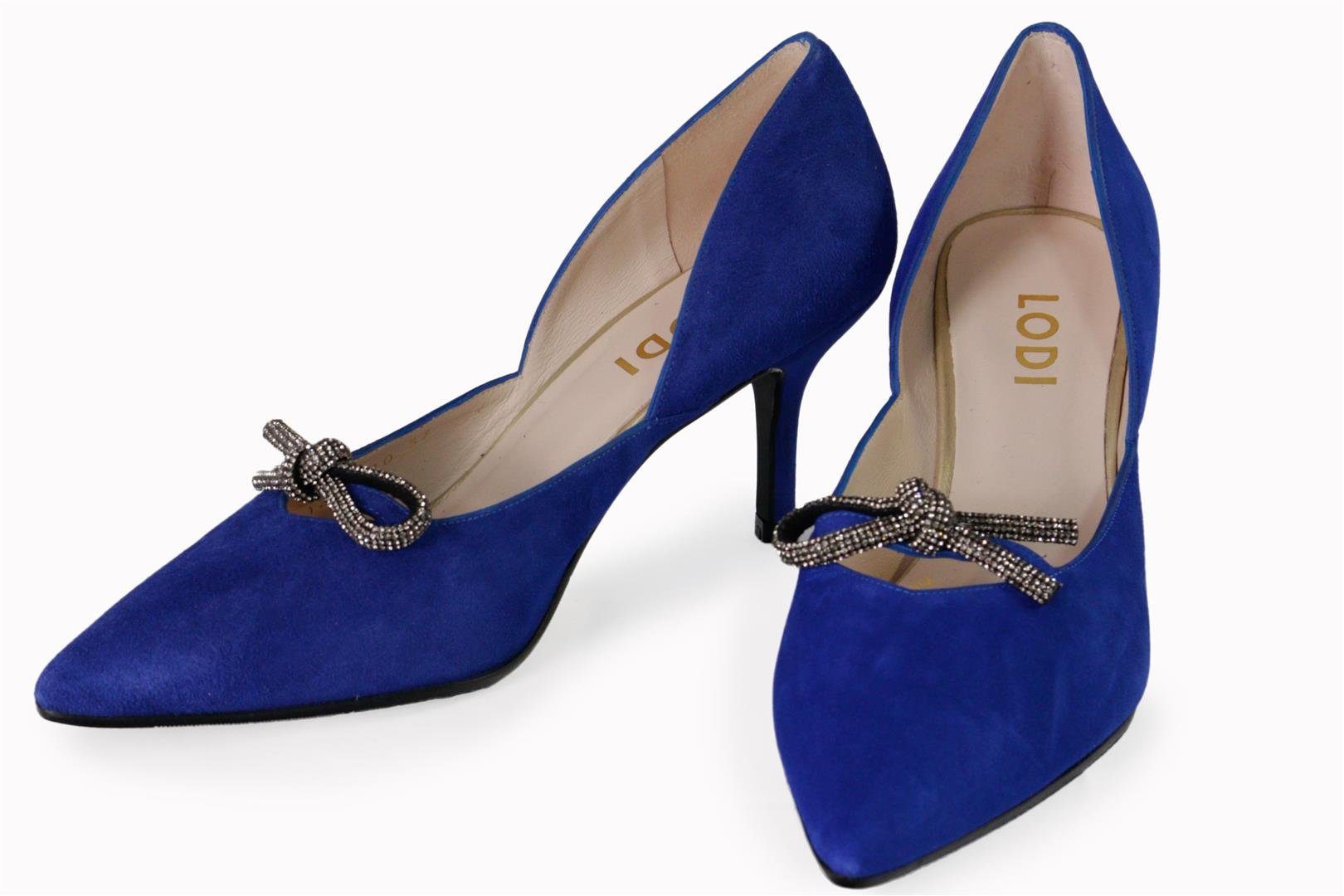 Lodi Misu Pumps mit Glitzer-Schleife