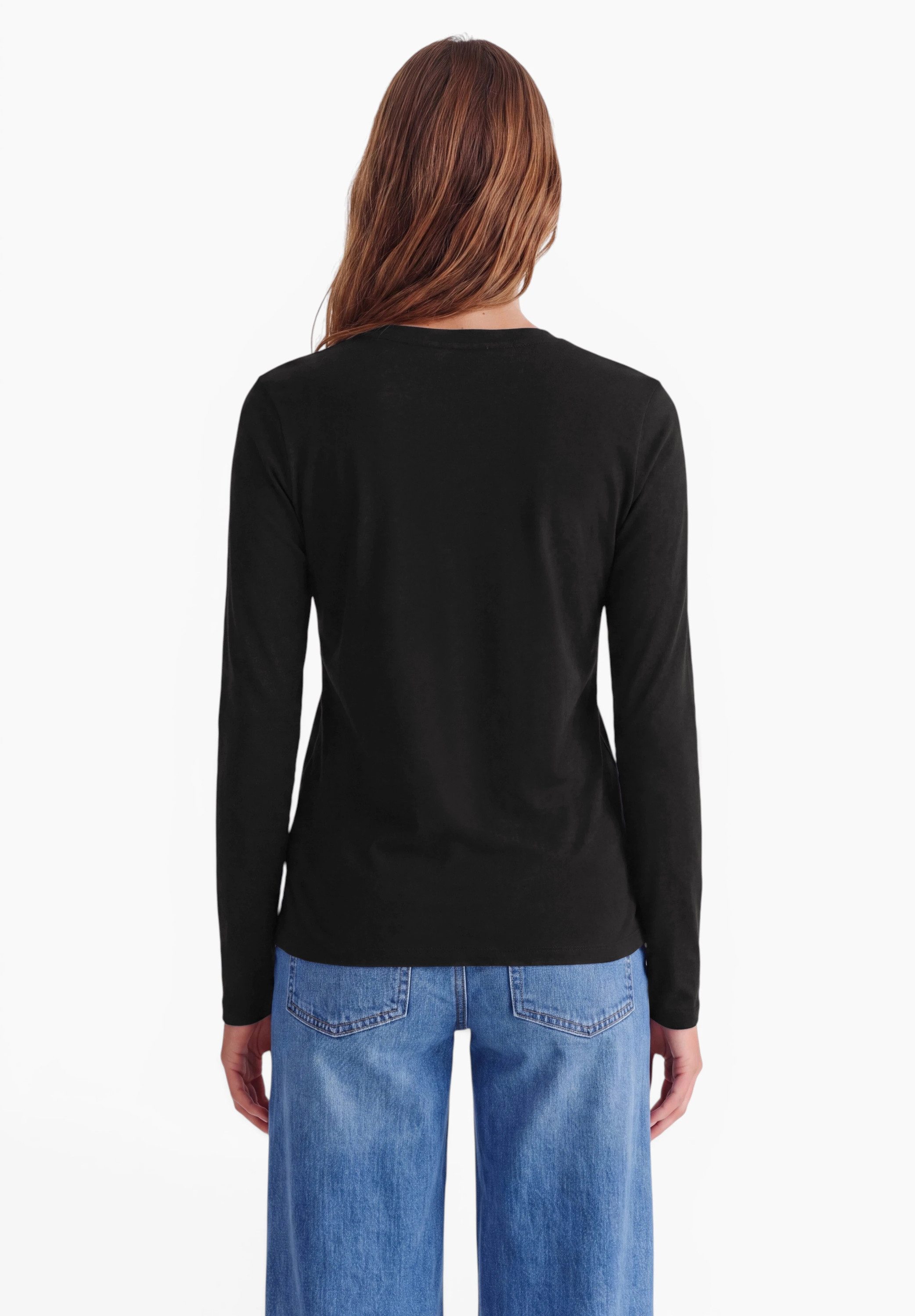 STREET ONE STUDIO Langarmshirt im soften Baumwoll-Mix – Bild 2 von 5