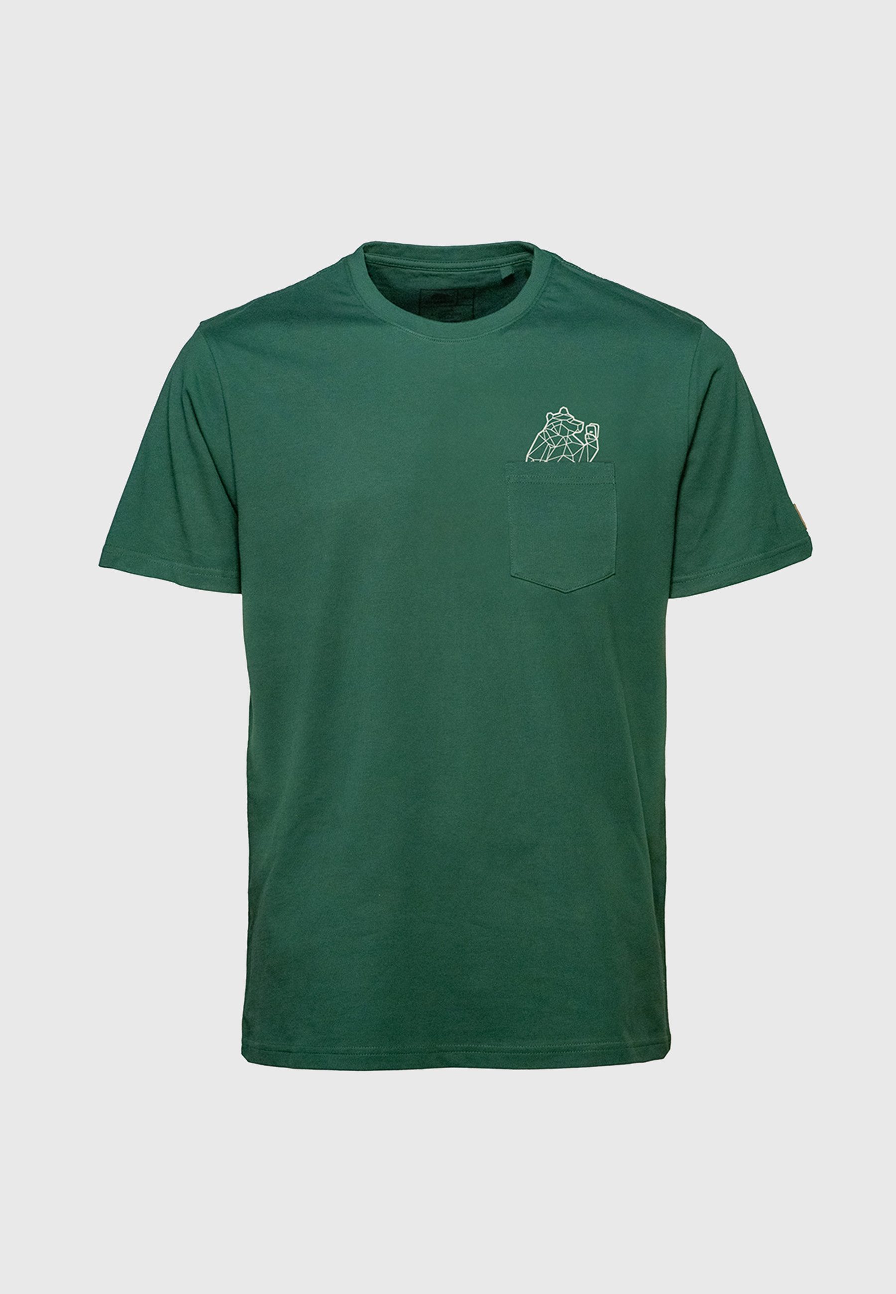 T-Shirt Pokason T-Shirt mit Brusttasche
