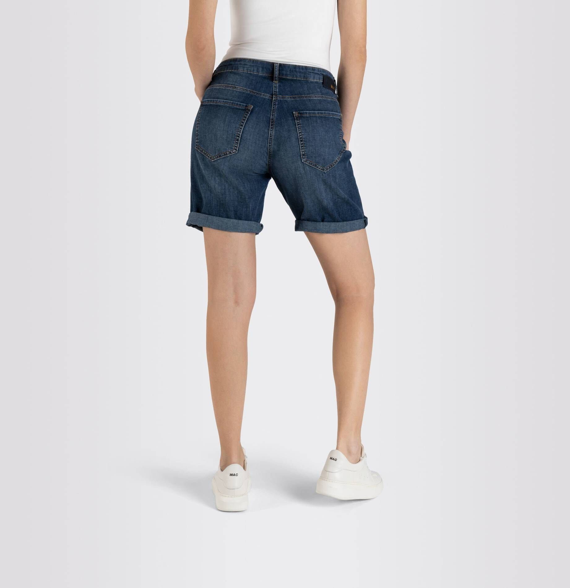 MAC Shorts Damen Jeansshorts SHORTY darkblue (1-tlg) (83)