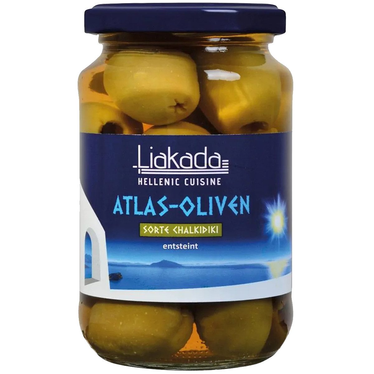 Liakada Gemüsekonserve, Liakada Atlas-Oliven entsteint ATG 170g
