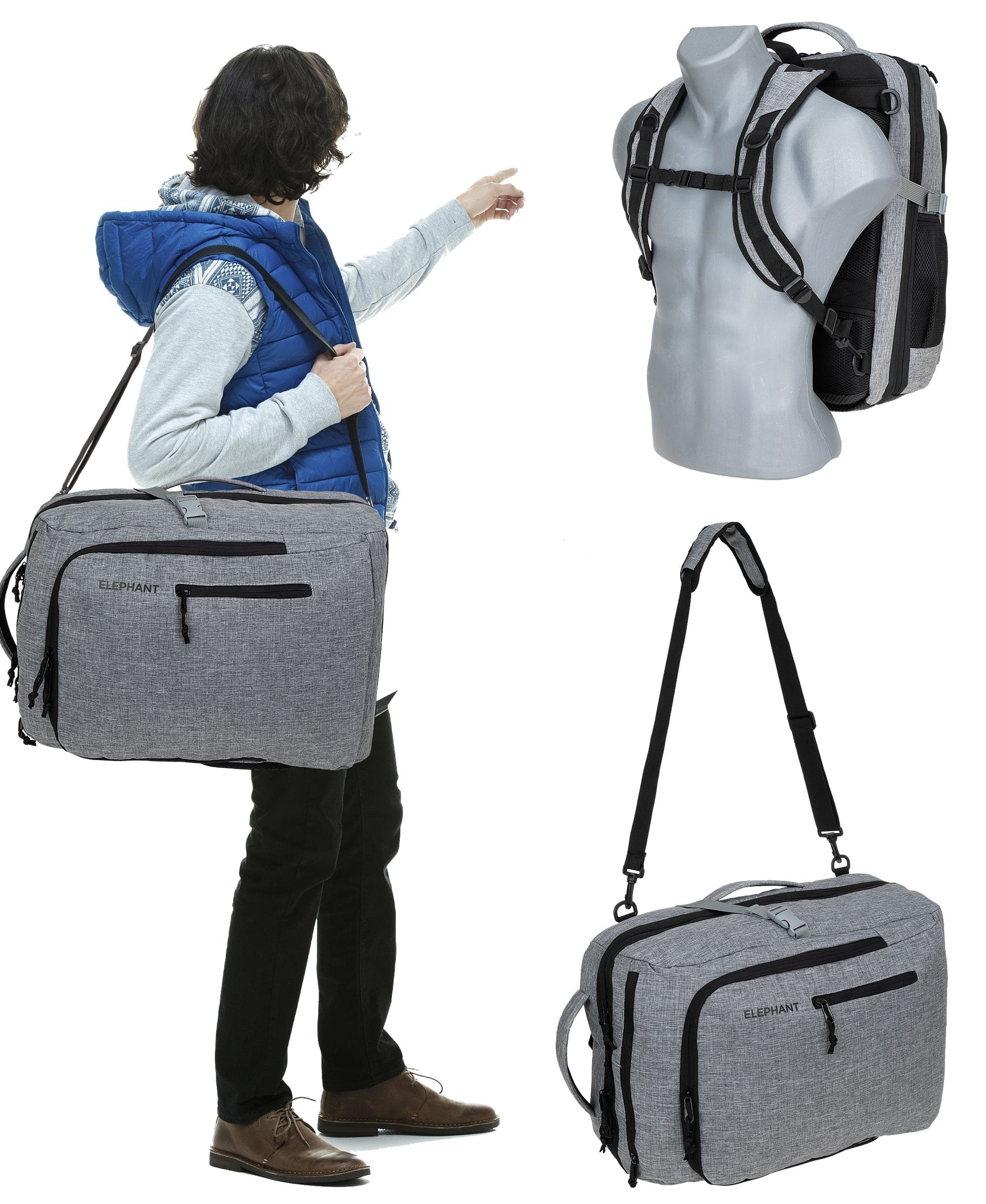 ELEPHANT Reiserucksack Flugzeug Handgepäck Fly Legends 12900, Kabinengepäck günstig online kaufen