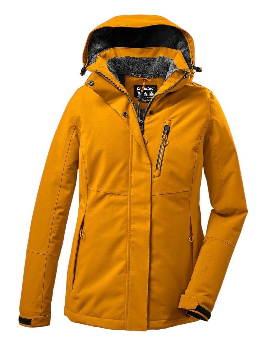 Killtec Winterjacke KOW 140 mit Kapuze (wasser- und winddicht) dunkelsenf g günstig online kaufen