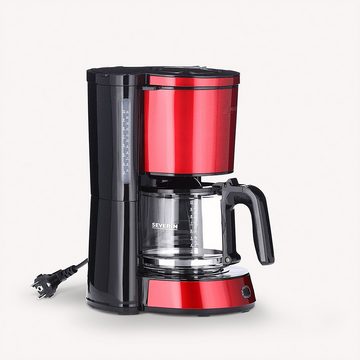 Severin Kaffeemaschine mit Mahlwerk KA 4817, 1.25l Kaffeekanne, nein 1x 4 Filter, Spülmaschinen geeignet, Warmhaltefunktion