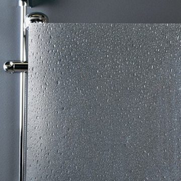 Forte Dusch-Falttür Nischendusche Domino Klappsytem 83-88 cm Duschtür Faltsystem Duschwand, 83x185 cm, Acrylglas, (1 Stück) beidseitig montierbar