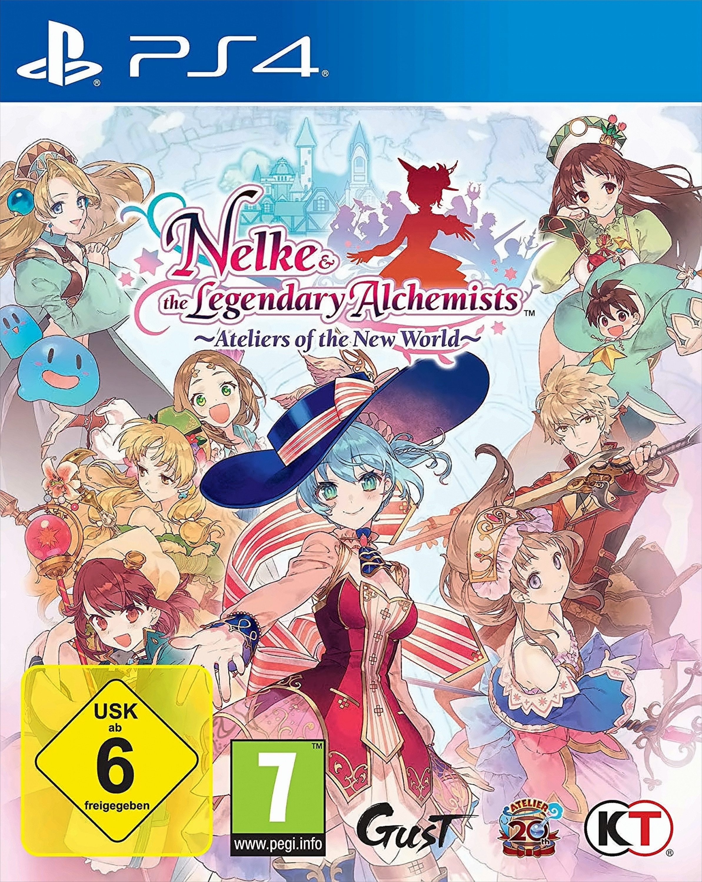 Nelke & the Legendary Alchemists: Ateliers of the New World Playstation 4