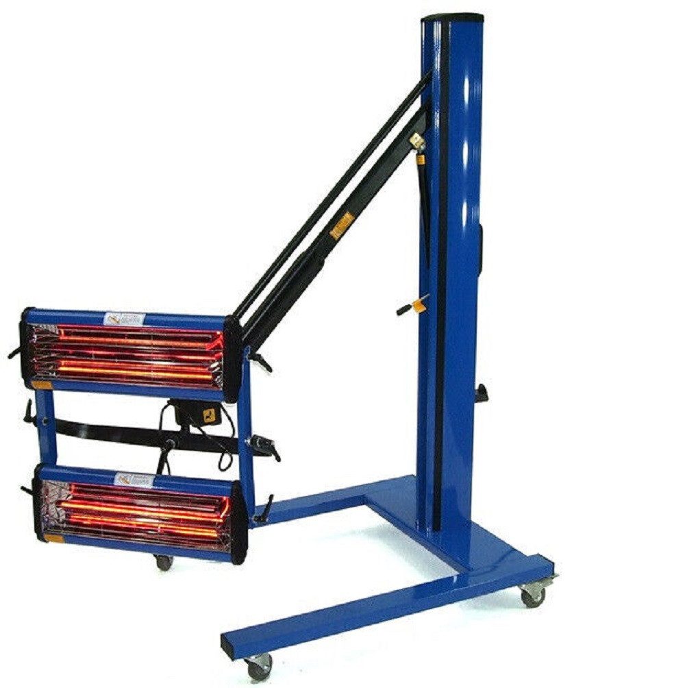 Apex Heizstrahler Lacktrockner Strahler Infrarotstrahler 2000W Infrarottrockner 56180