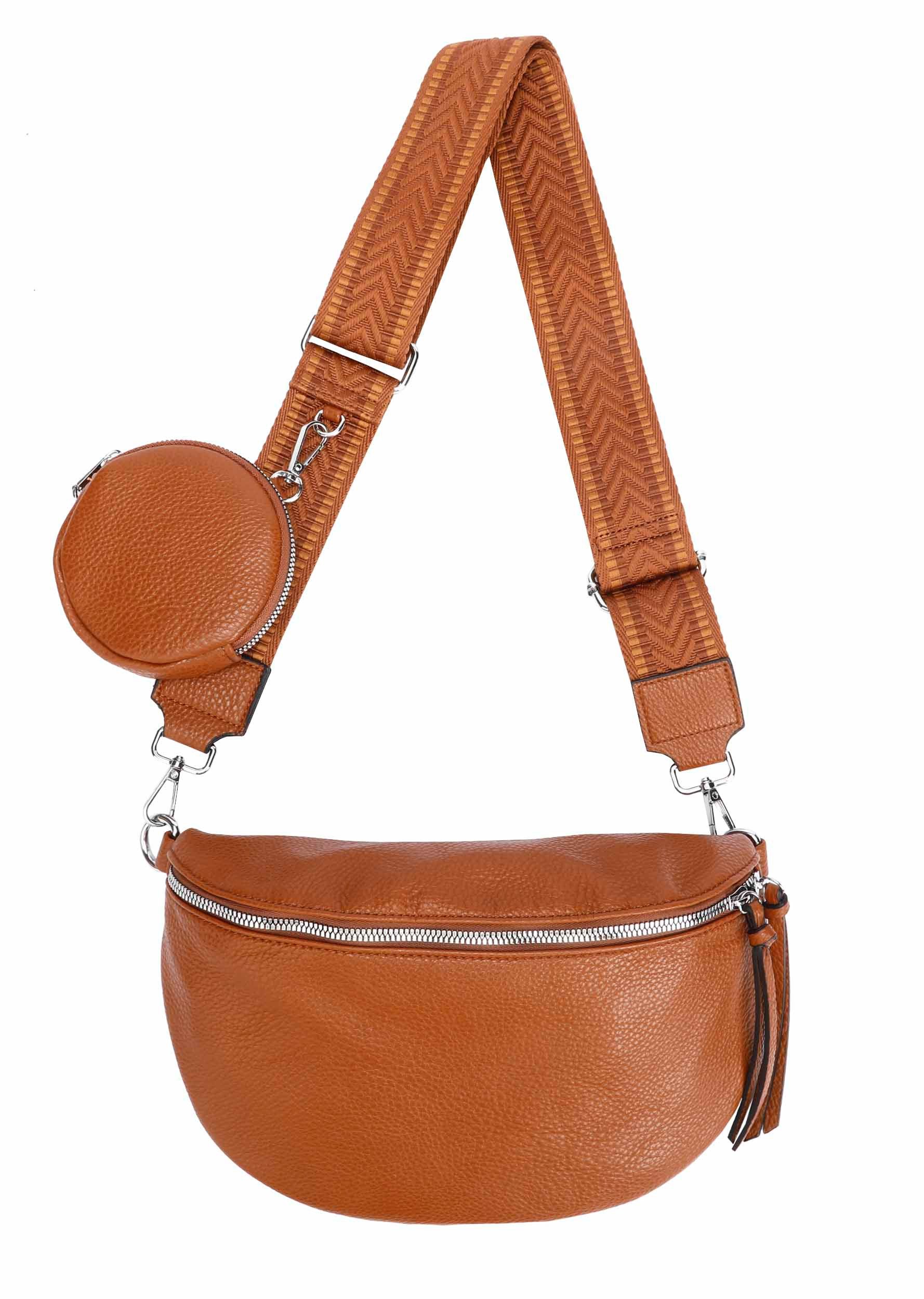 ITALYSHOP24 Bauchtasche Damen Gürteltasche Brusttasche CrossBody, Schultert günstig online kaufen