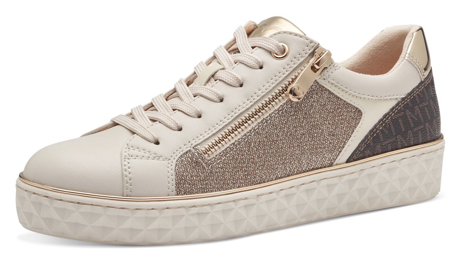 MARCO TOZZI Plateausneaker, Freizeitschuh, Halbschuh, Schnürschuh günstig online kaufen