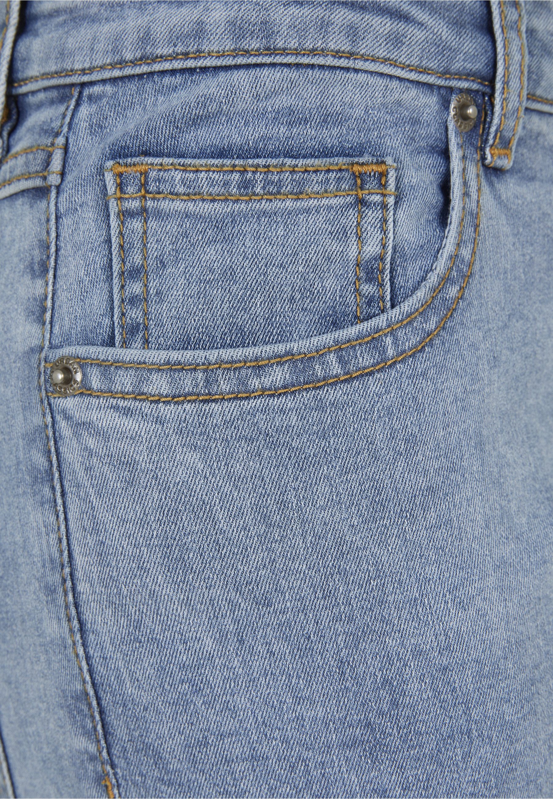 URBAN CLASSICS Straight-Jeans Urban Classics Damen Ladies Low Waist Straight Denim Pants (1-tlg)