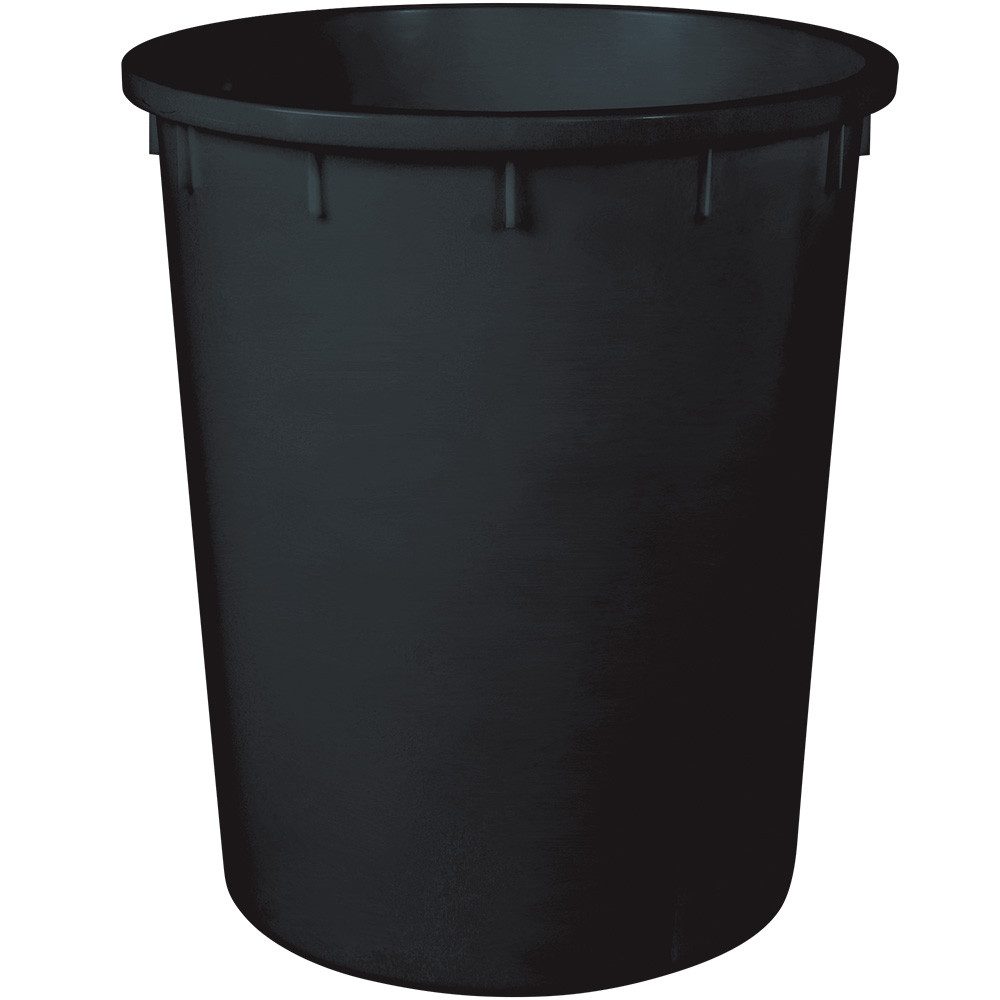 BRB-Lagertechnik Regentonne Rundtonne, 150 Liter, Ø oben/unten 615/490 mm, Höhe 705 mm, Hygienisch, stabil, stapelbar, vielseitig