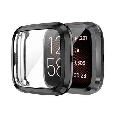 Diida Smartwatch-Hülle Schutzhülle Fitbit Versa 2/Versa 2SE,Sturzsicheres