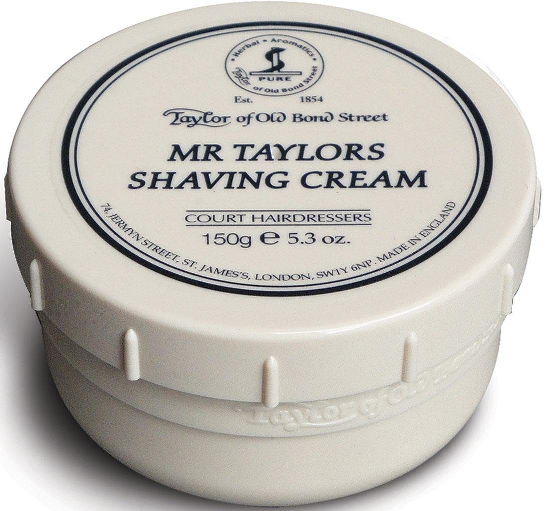 Taylor of Old Bond Street Rasiercreme Shaving Cream Mr Taylor, Sahnig-cremige Rasiercreme mit natürlichen Essenzen.