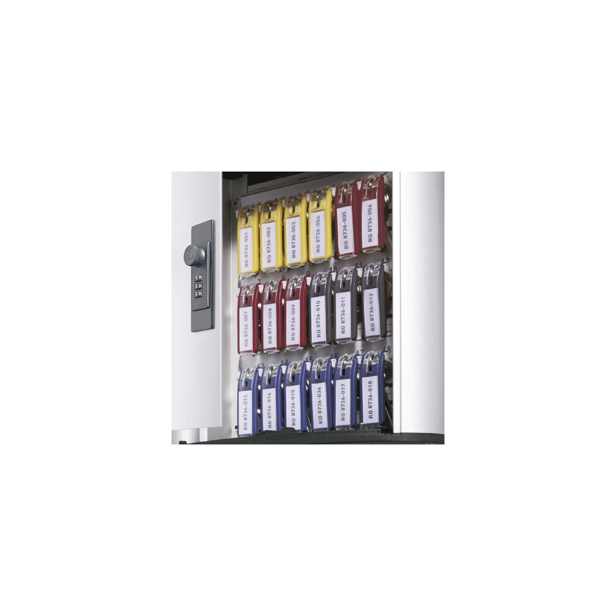 DURABLE Schlüsseltresor Durable Schlüsselkasten KEY BOX 36 Schlüssel mit Zahlenschloss
