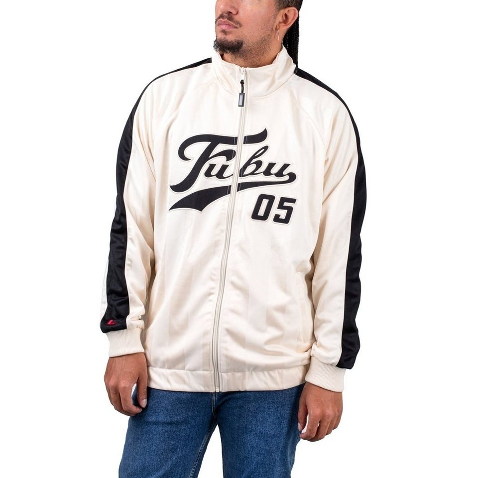 Track Striped St) Jacket Herren FM223-017-1 Fubu Trainingsjacke (1- Varsity FUBU