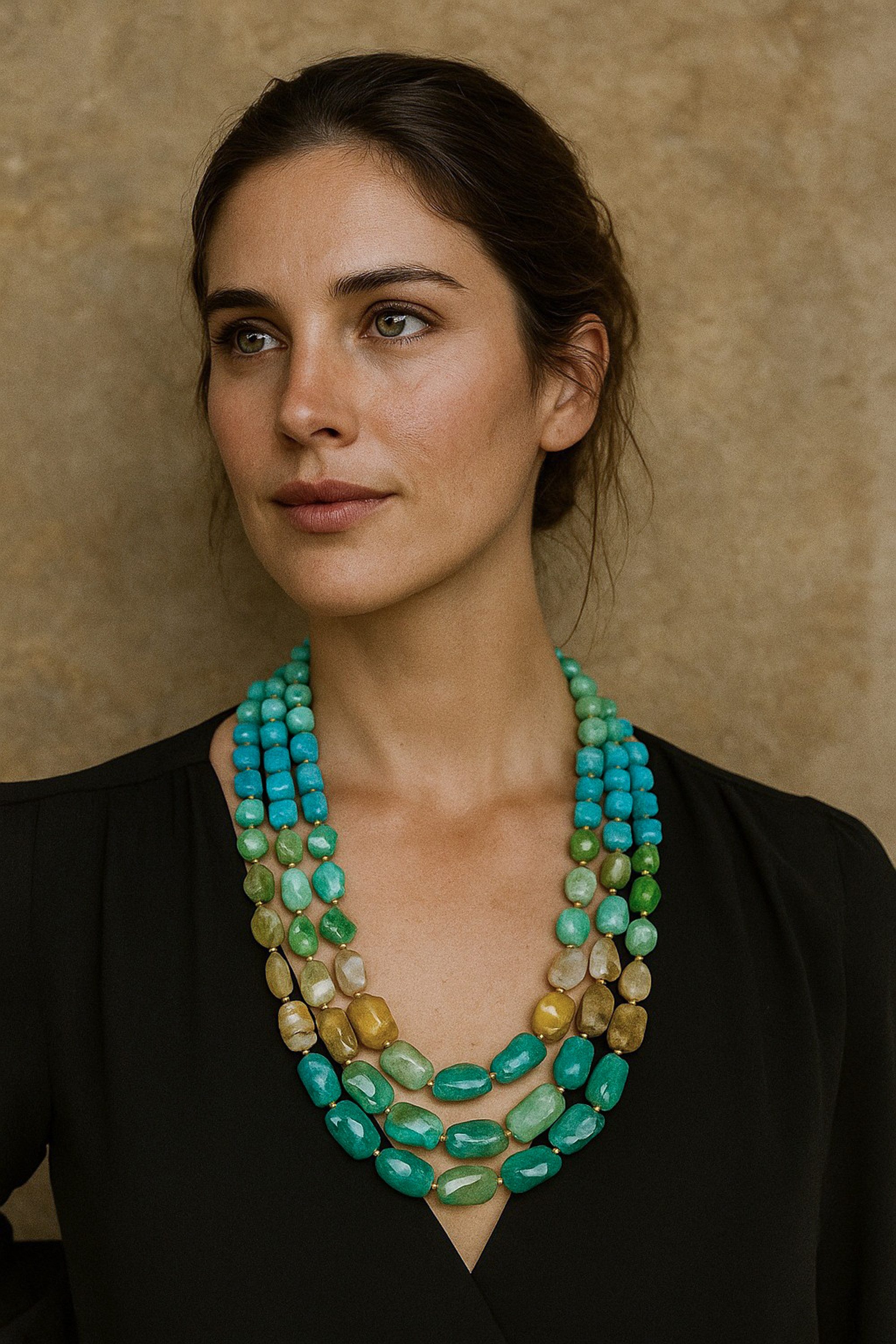 Kette mit Anhänger Marble