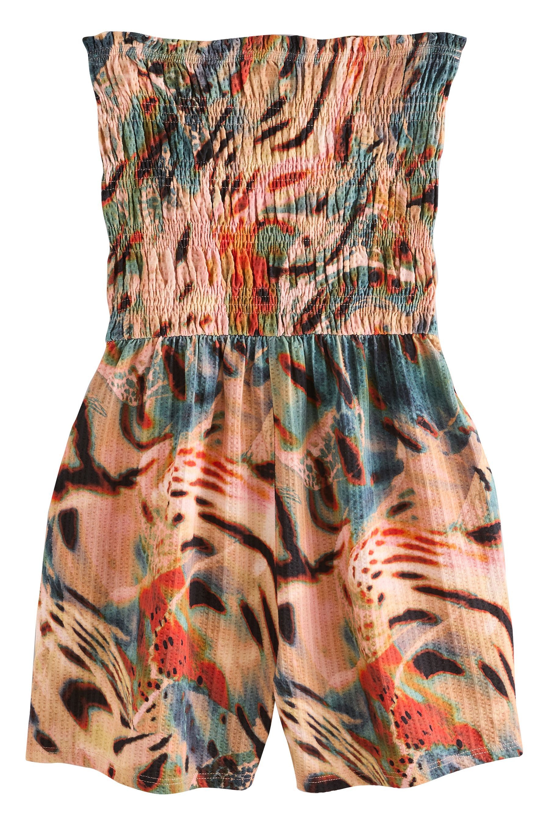 Next Playsuit Gesmokter Bandeau-Playsuit (1-tlg) günstig online kaufen