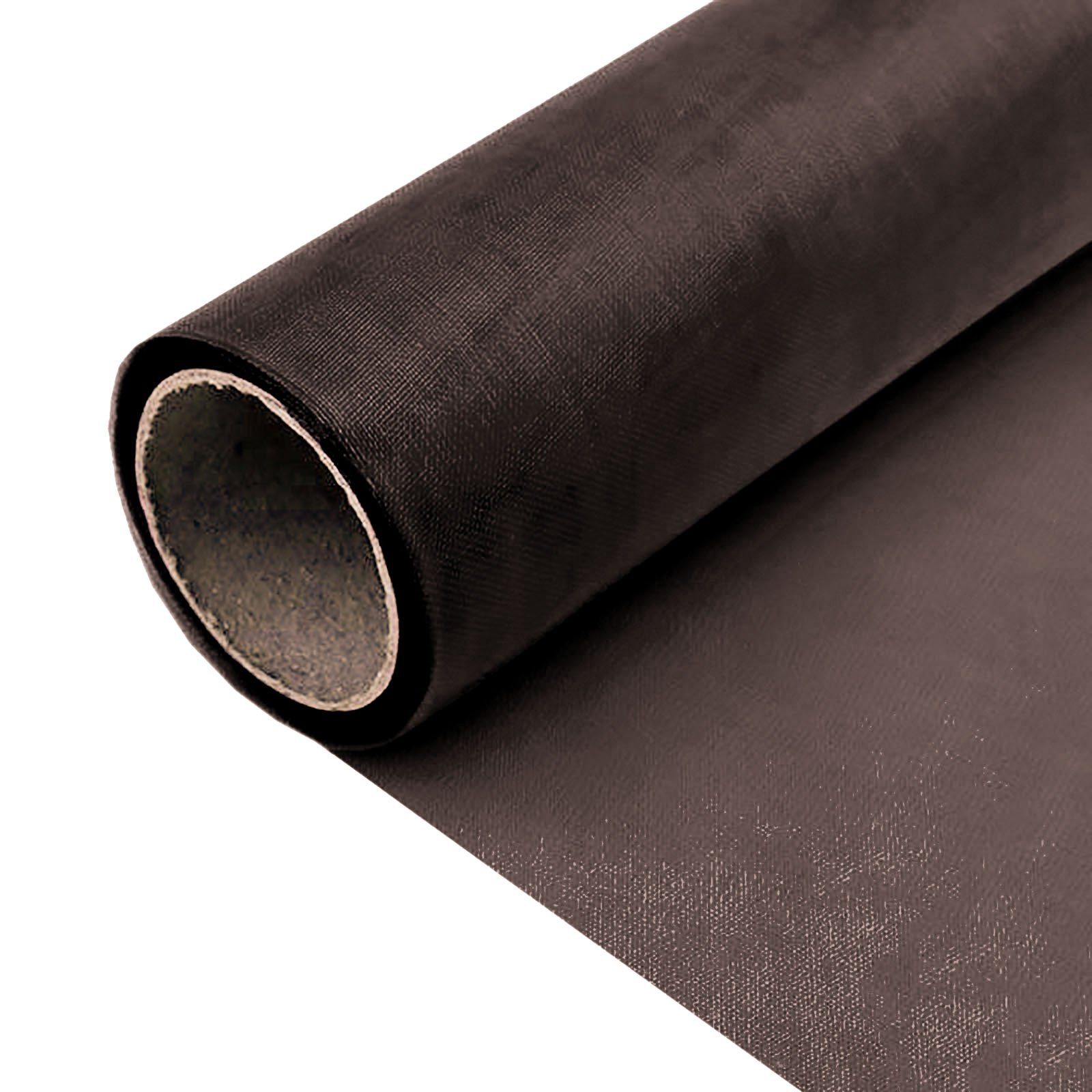 maDDma Stoff 9m Organzaband auf Rolle, dunkelbraun