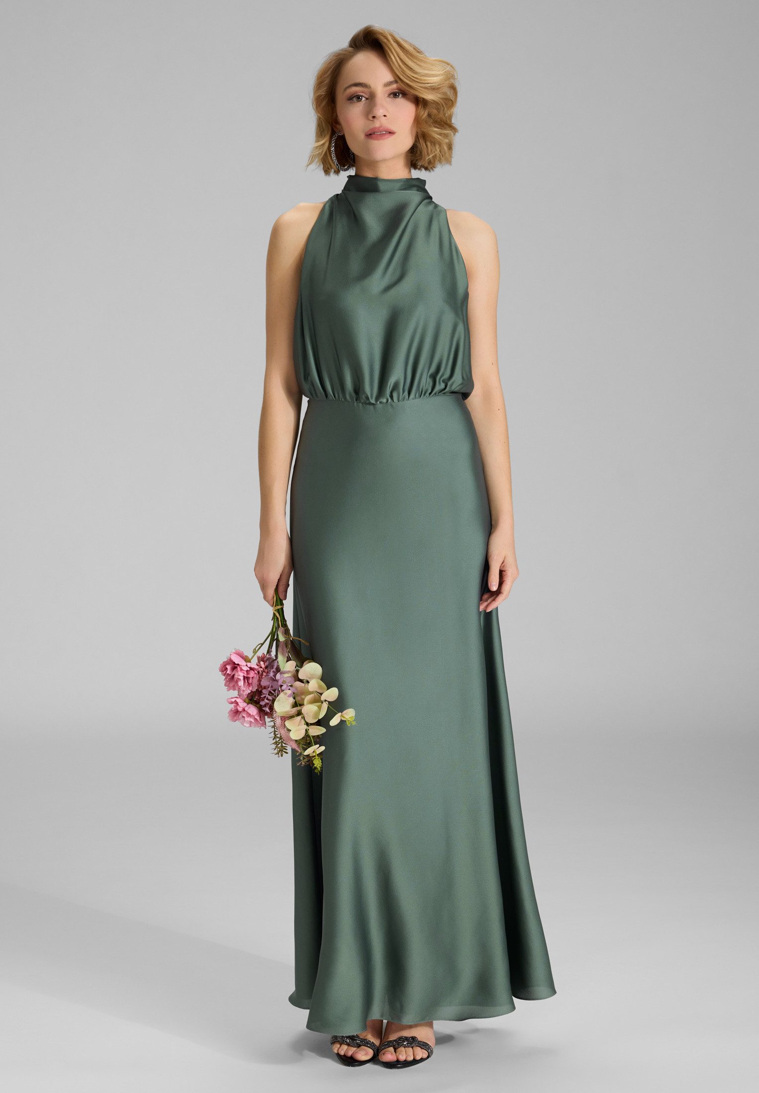 SWING Abendkleid Taillierter Schnitt mit ausgestelltem günstig online kaufen