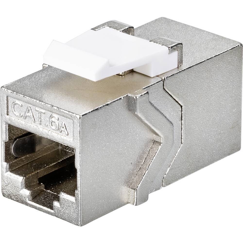 CAT 6A STP-Kupplung, 500MHz RJ45 in zinklegiertem Netzwerk-Adapter