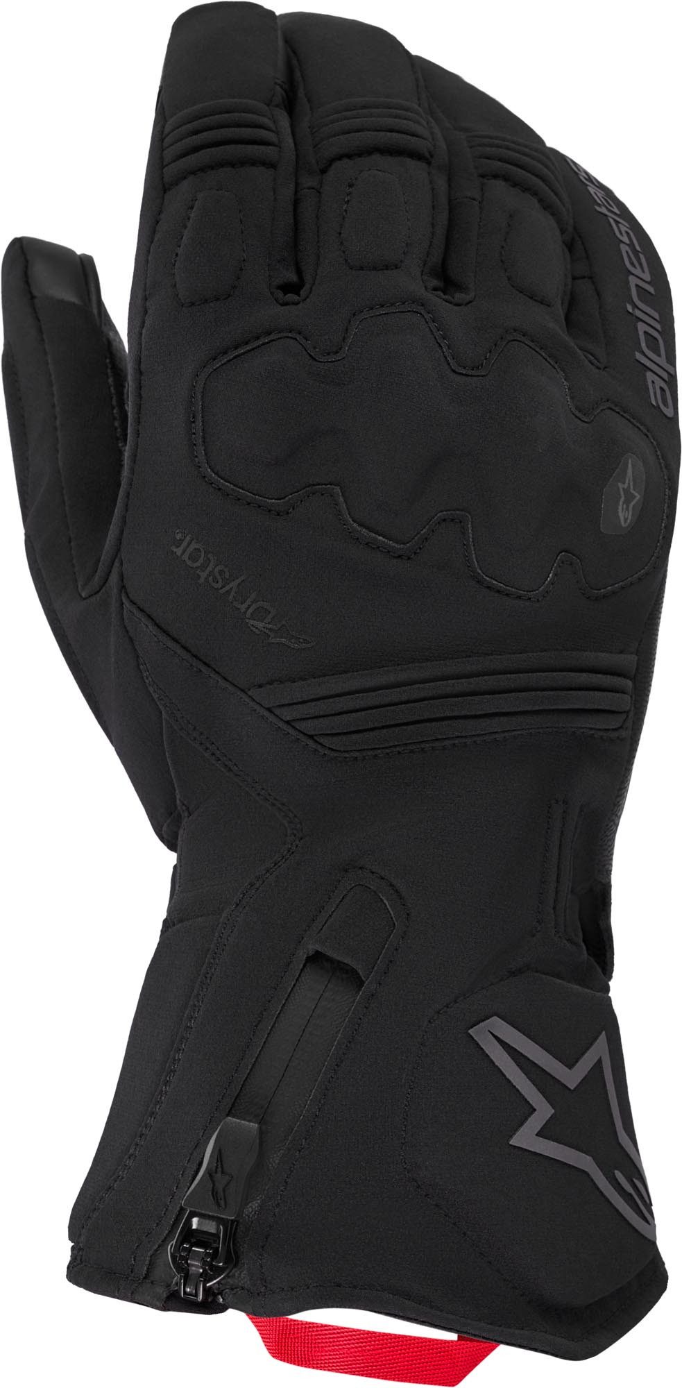 Alpinestars Motorradhandschuhe WT-5 Drystar wasserdichte Motorrad Handschuhe lange Stulpe,gefüttert,Touchscreenbedienung möglich,wasserdicht