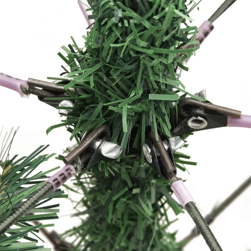 Künstlicher Beeren & 120 cm Klappbar mit vidaXL Weihnachtsbaum Weihnachtsbaum Künstlicher Zapfen