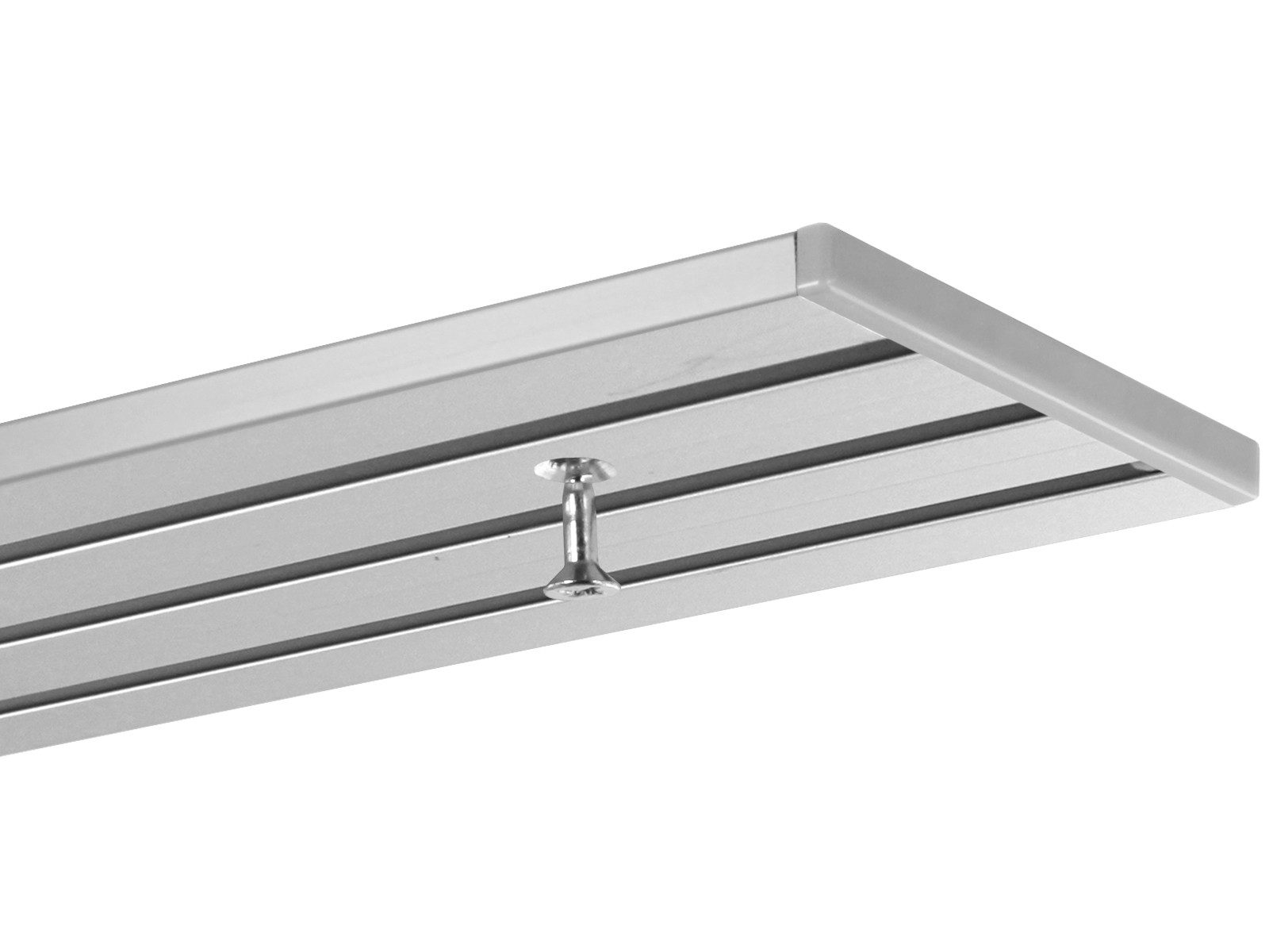 Gardineum Gardinenschiene Flächenvorhangschiene, 4-läufig, vorgebohrt, ab 2 günstig online kaufen