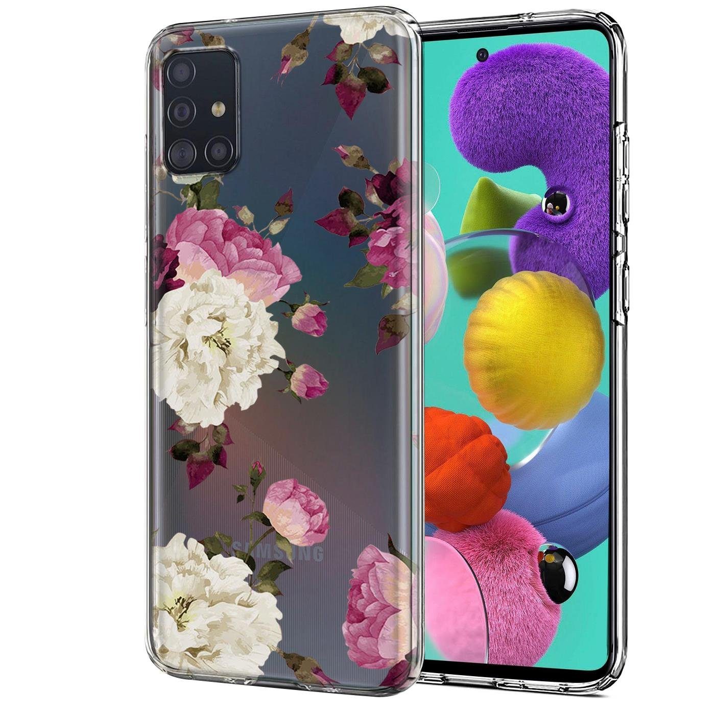 CoolGadget Handyhülle Handy Case Silikon Motiv Series für Samsung Galaxy A51 6,5 Zoll, Hülle mit hochauflösendem Muster für Samsung A51 Schutzhülle