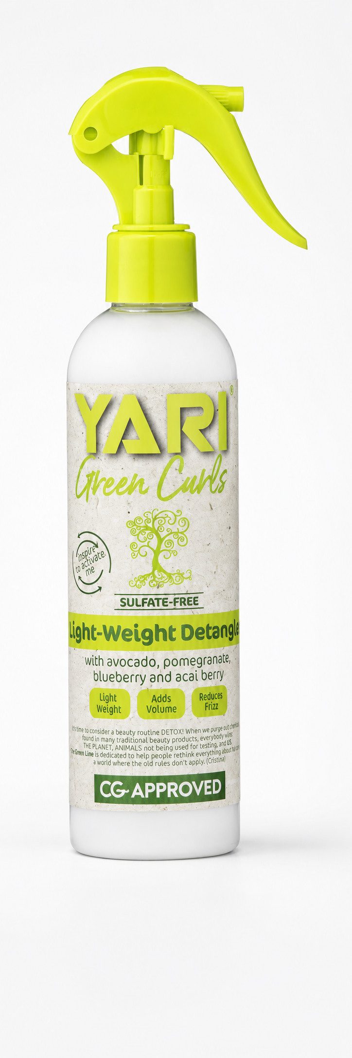 Yari Leave-in Pflege Yari Green Curls Light-Weight Detangler 240ml
