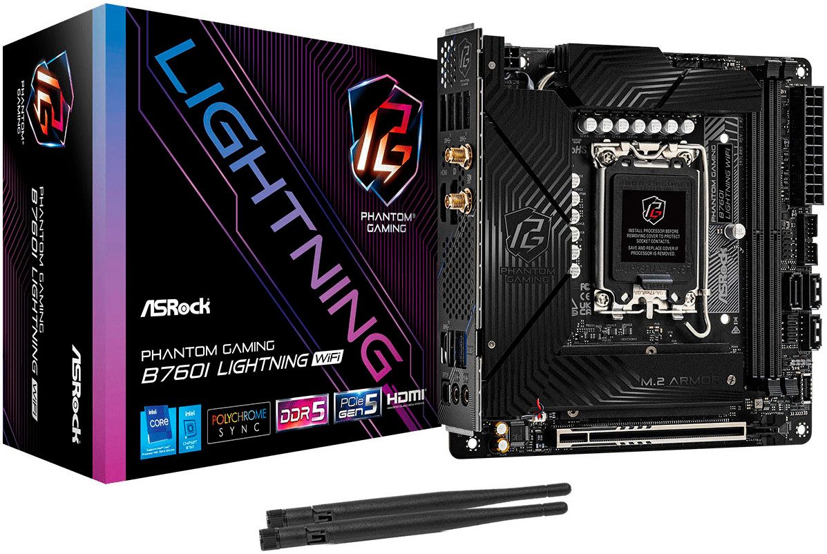 Asrock B760I Lightning WiFi Mainboard