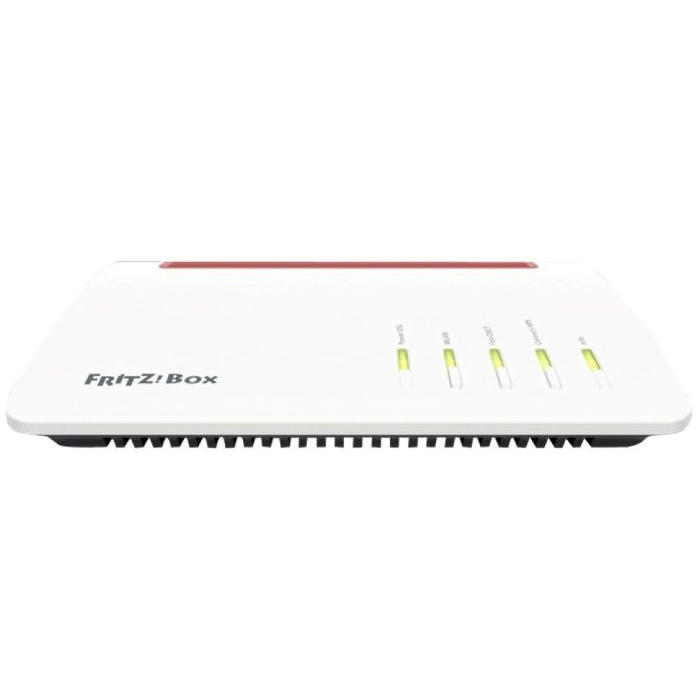 AVM FRITZ!Box 7590 international - WLAN Router - weiß/rot WLAN-Router