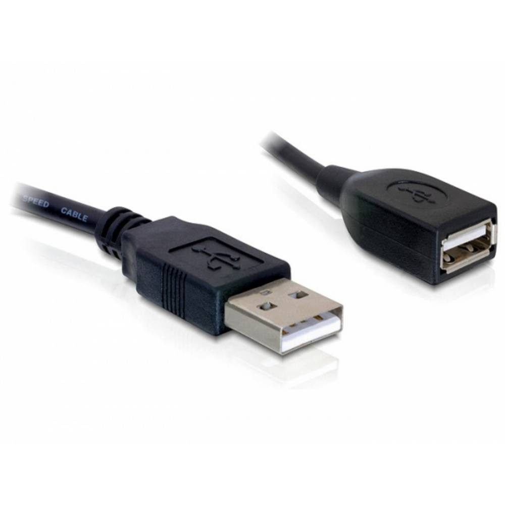 Delock Kabel USB 2 Verlaengerung, A/A 15cm S/B USB Kabel 82457 USB-Kabel